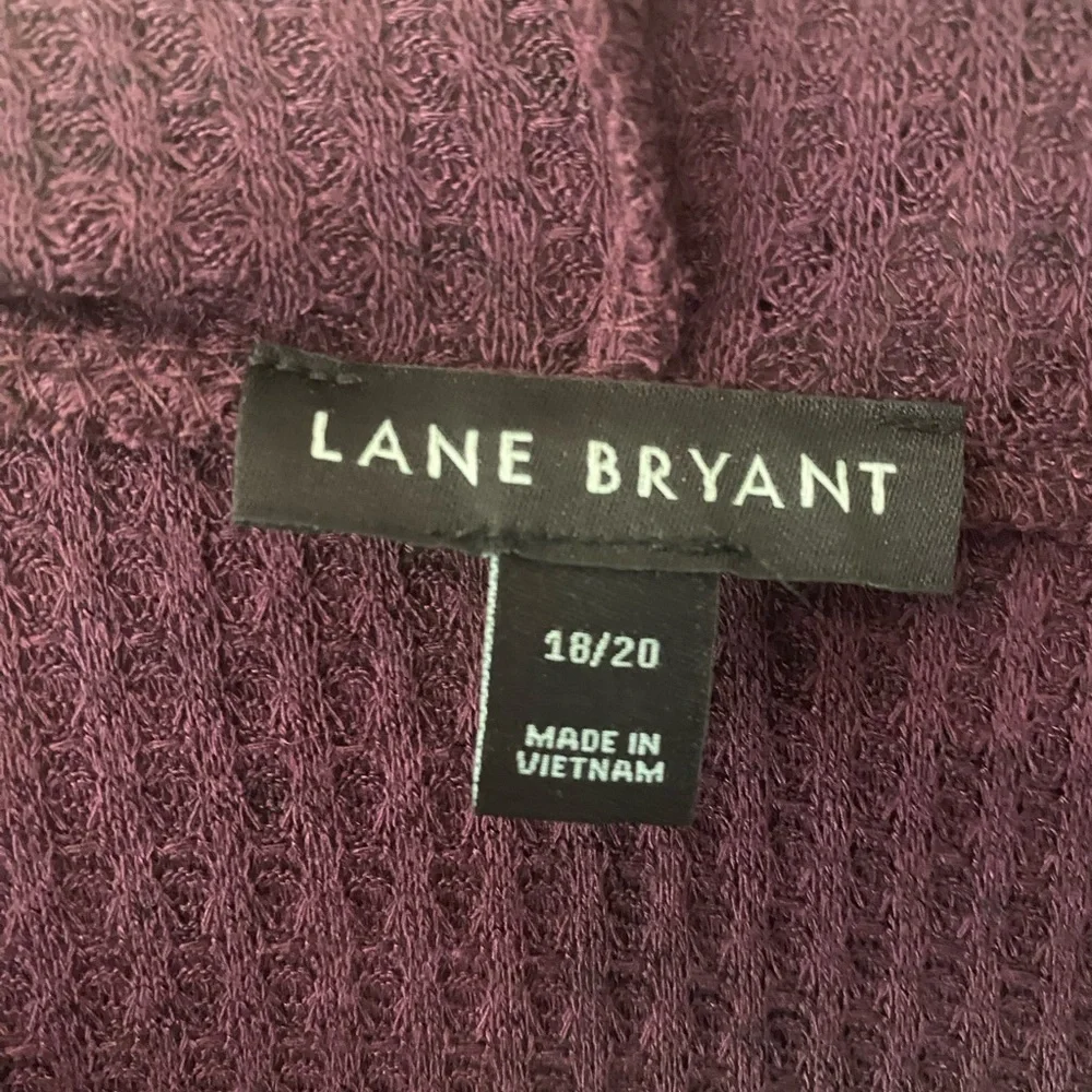 NEW✨LANE BRYANT Waffle Hoodie - Picture 3 of 9